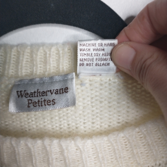 Vintage Weathervane Petites Knit 3D design sweater, MP - Picture 4 of 8